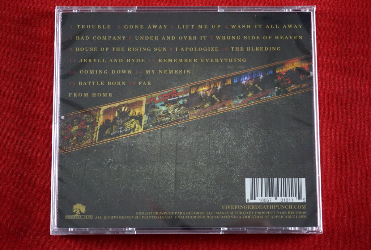 Five Finger Death Punch A Decade Of Destruction CD Bad