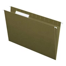 Pendaflex Recycled Hanging Folders Legal Size Standard Green 1/3 Cut 25/BX 81621