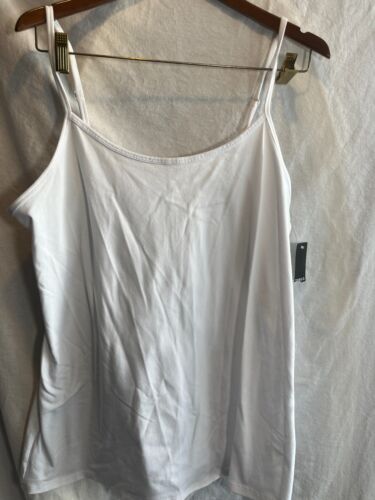 Torrid Size 3X Foxy Tunic Cami Tank Top Adjustable Spaghetti Strap White New!!