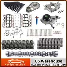 Sloppy Stage 2 Camshaft Lifters water & Oil Pumps Kit For LS1 4.8 5.3 6.0 6.2 LS