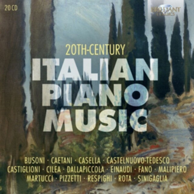 20th Century Italian Piano Music (20x CD Box Set) NEW SEALED