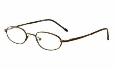Calabria Trendsetter 19 KIDS X-SMALL Gun Metal Blue Light Reading Glasses 42 mm