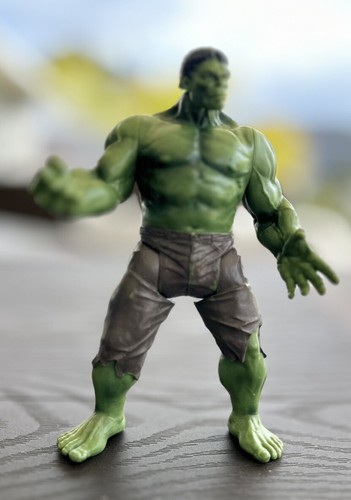Marvel The Incredible Hulk 8" Actionfigur graue Hose verbunden 2011 Hasbro - Bild 3 von 9
