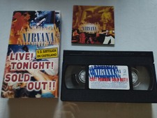 Nirvana - Live Tonight Sold Out (VHS, 2000) for sale online | eBay