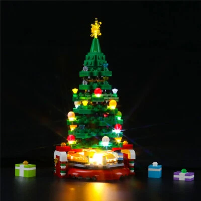 GEAMENT LED Licht Set Für LEGOs Christmas tree Creator 40338 (Beleuchtungs kit)