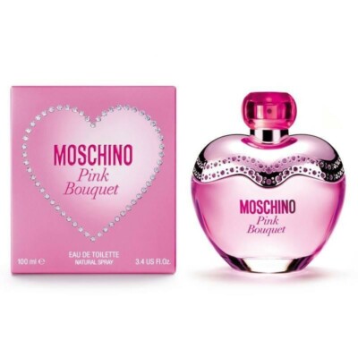 Moschino Pink Bouquet Eau De Toilette Spray 50ml for sale online