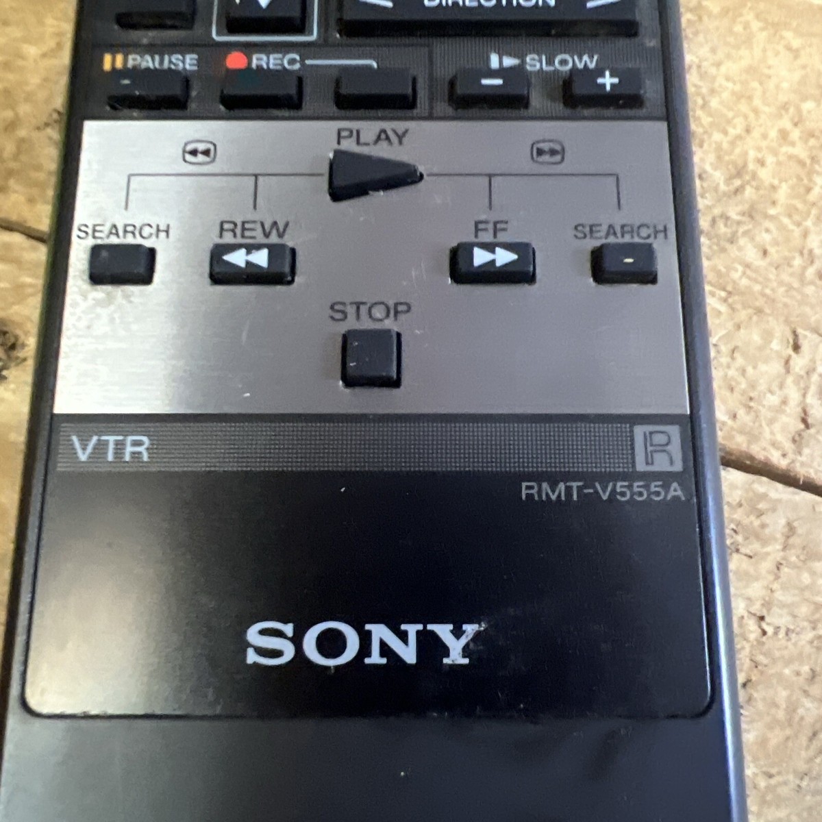 Genuine SONY RMT-V555A TV VTR Remote Control Unit for SLV555UC