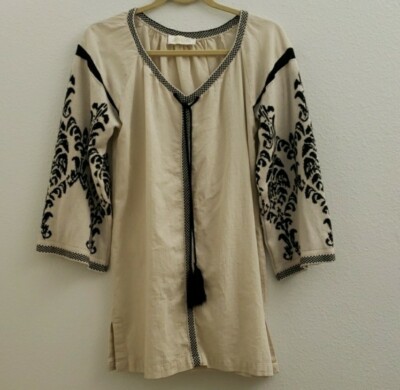 Aggel Knitwear Cotton Tunic Tie Unique Sweater Knit Sleeves Size