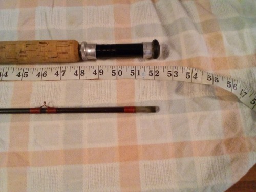 Vintage Herters RB6H20 Fly Rod 9Ft 2 Piece Fishing Pole &Tube photos Description - Picture 20 of 20