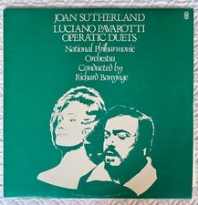 Joan Sutherland, Luciano Pavarotti - Operatic Duets. LP 12