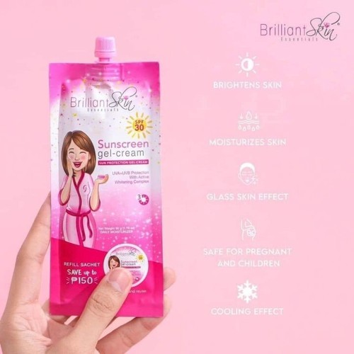 3X Brilliant Skin Essentials Sunscreen Gel-Cream SPF30 Sachet (50g) - Picture 2 of 6
