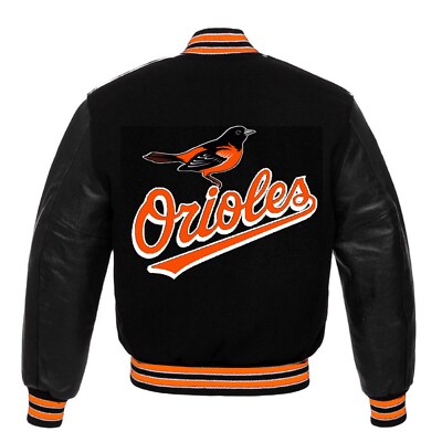 バルチモア・オリオールズ ジャケット Lサイズ MLB BALTIMORE ORIOLES beautiful Varsity Jacket small medium large