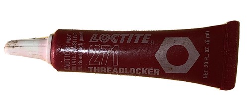 1983 Loctite 271 Threadlocker (some inside) .20 fl oz. tube