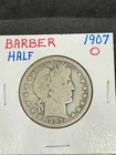 1907-O  BARBER  HALF DOLLAR