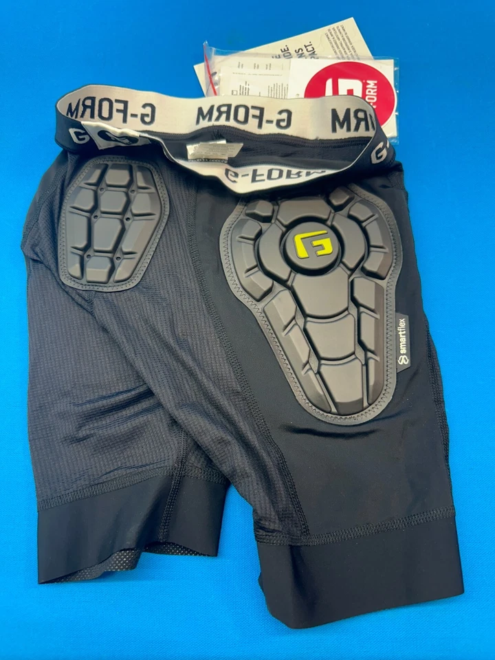 Forros cortos para bicicleta G-Form YBM8703019 EX-1 negros - talla juvenil L/XL Foto 2 de 4