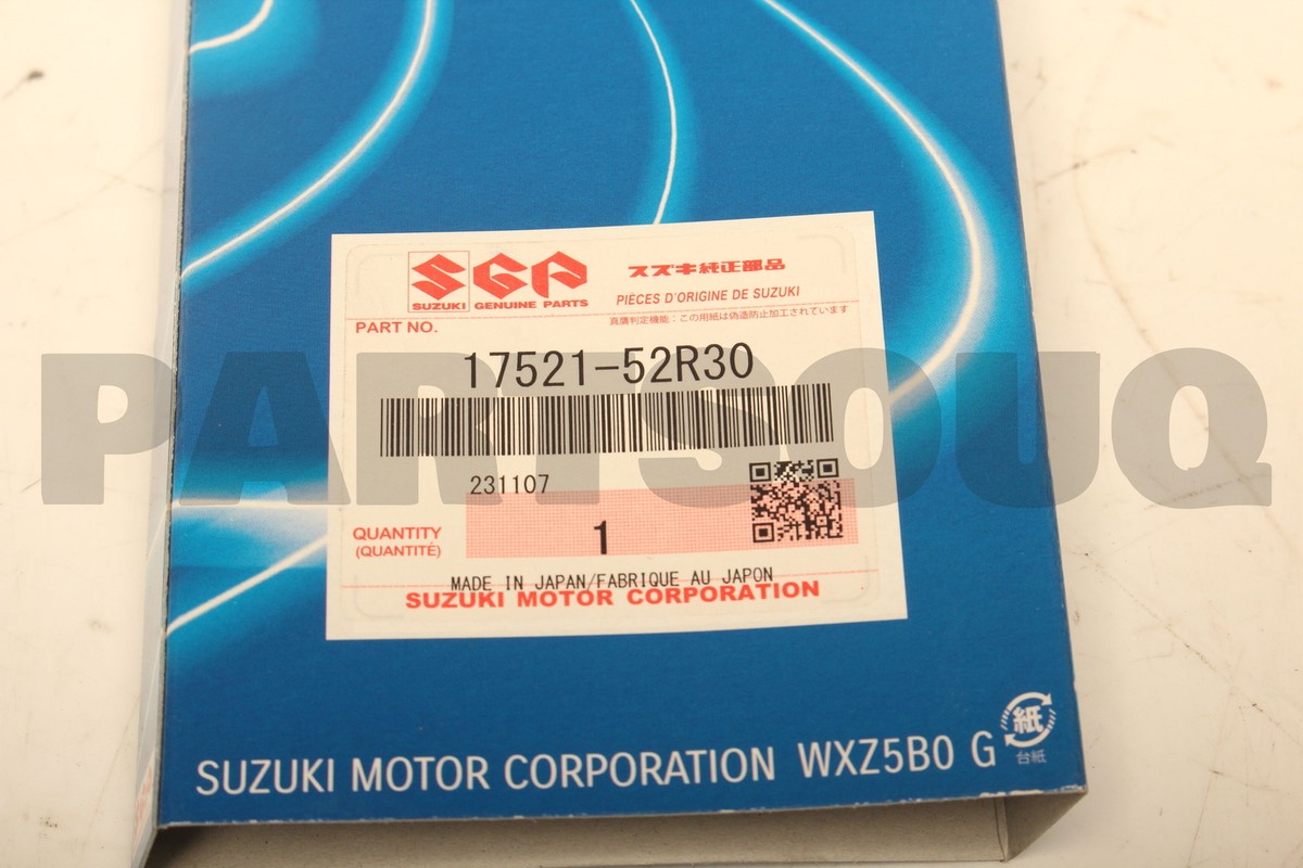 1752152R30 Genuine Suzuki BELT,WATER PUMP 5PK882 17521-52R30