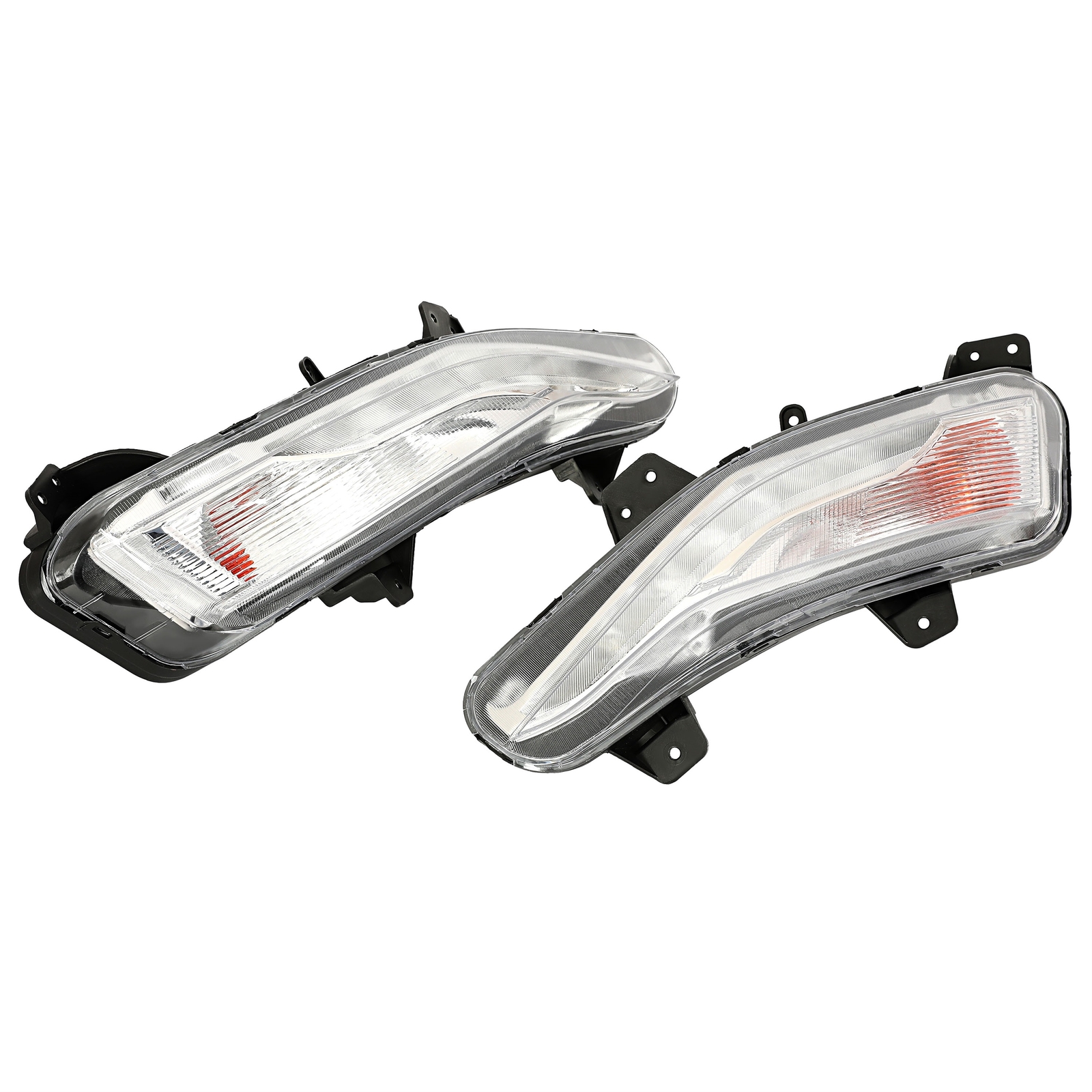 Pair LED Daytime Running Lights Fog Lights Lamps For Chevy Malibu 2019-2022 2023