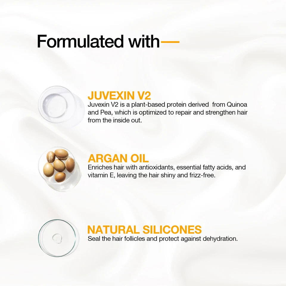 GK HAIR Argan Oil Hair Serum Reduces Frizz Provide Strengthen , Deep Nourishment - Image 4 of 4
