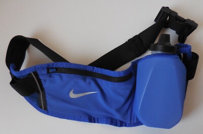 Nike Flex Stride Bottle Belt 12oz Waistpack Game Royal/Game Royal/Silver 