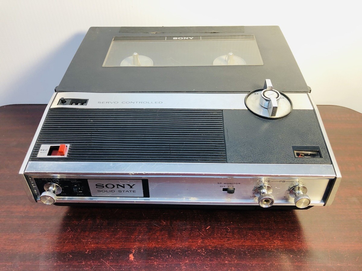 SONY TC-222-A TAPECORDER Reel to Reel Tape Recorder Vintage