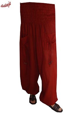 Pump Sommerhose Wohlfühl Yoga Pilates Luftige Hose Baumwolle Festival Hippie Goa