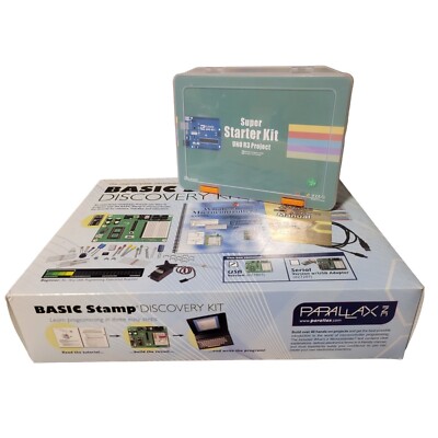 Basic Stamp Discovery Kit & UNO R3 Project Kit - Brand NEW!