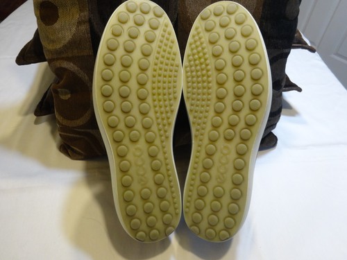 Zapatilla deportiva de verano Ecco para hombre SOFT 7 Street cuero marrón oscuro talla 12 EE. UU. 46 UE - Imagen 5 de 5