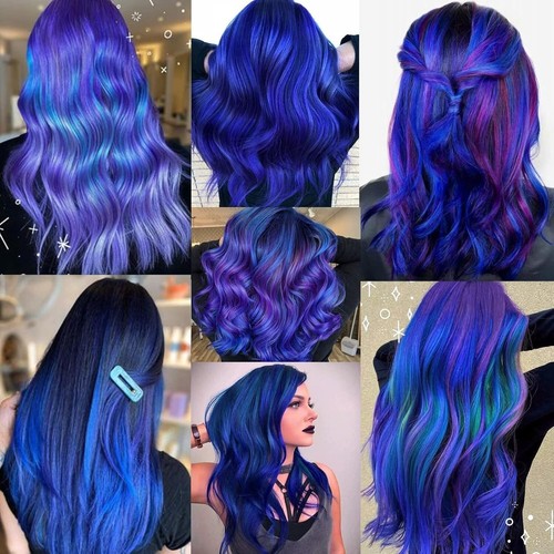 6 extensiones de cabello rizado con clip largas rizadas onduladas reflejos rayas de cabello - Imagen 39 de 81
