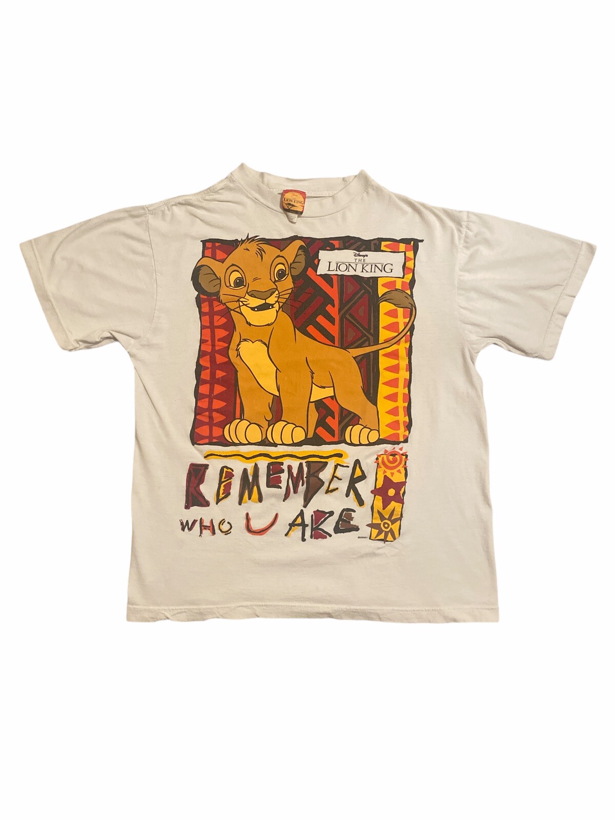 Vintage Lion King Shirt Disney Simba “Remember Who U … Gem