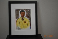 African American Jazz Music Buddy Bolden Morgan Monceaux 8x10 Matted Art Print 