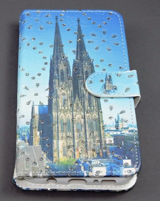 Samsung Galaxy S3 mini Case Flip Etui Tasche Hülle Köln Kölner Dom Cologne