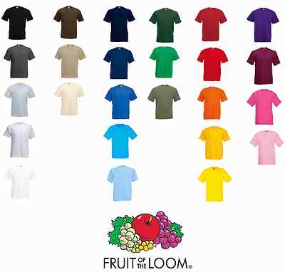 Fruit of the Loom T-Shirt Valueweight T Tee Shirt