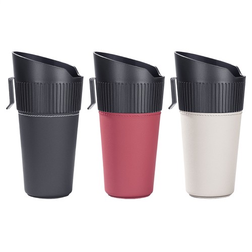 Cup Holder Trash Can For Car Convenient Vehicle Water Cup And Umbrella Organizer