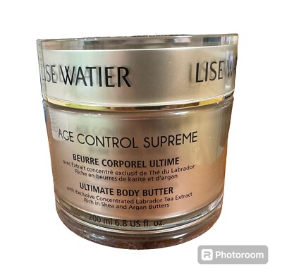 Lise Watier Age Control Supreme Ultimate Body Butter 6.8 oz / 200 ml NEW IN BOX