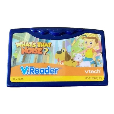 VTECH V Reader Game Cartridge What's That Noise?