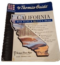 THOMAS  GUIDE CALIFORNIA ROAD ATLAS & DRIVERS GUIDE 2001 Very Good CONDITION