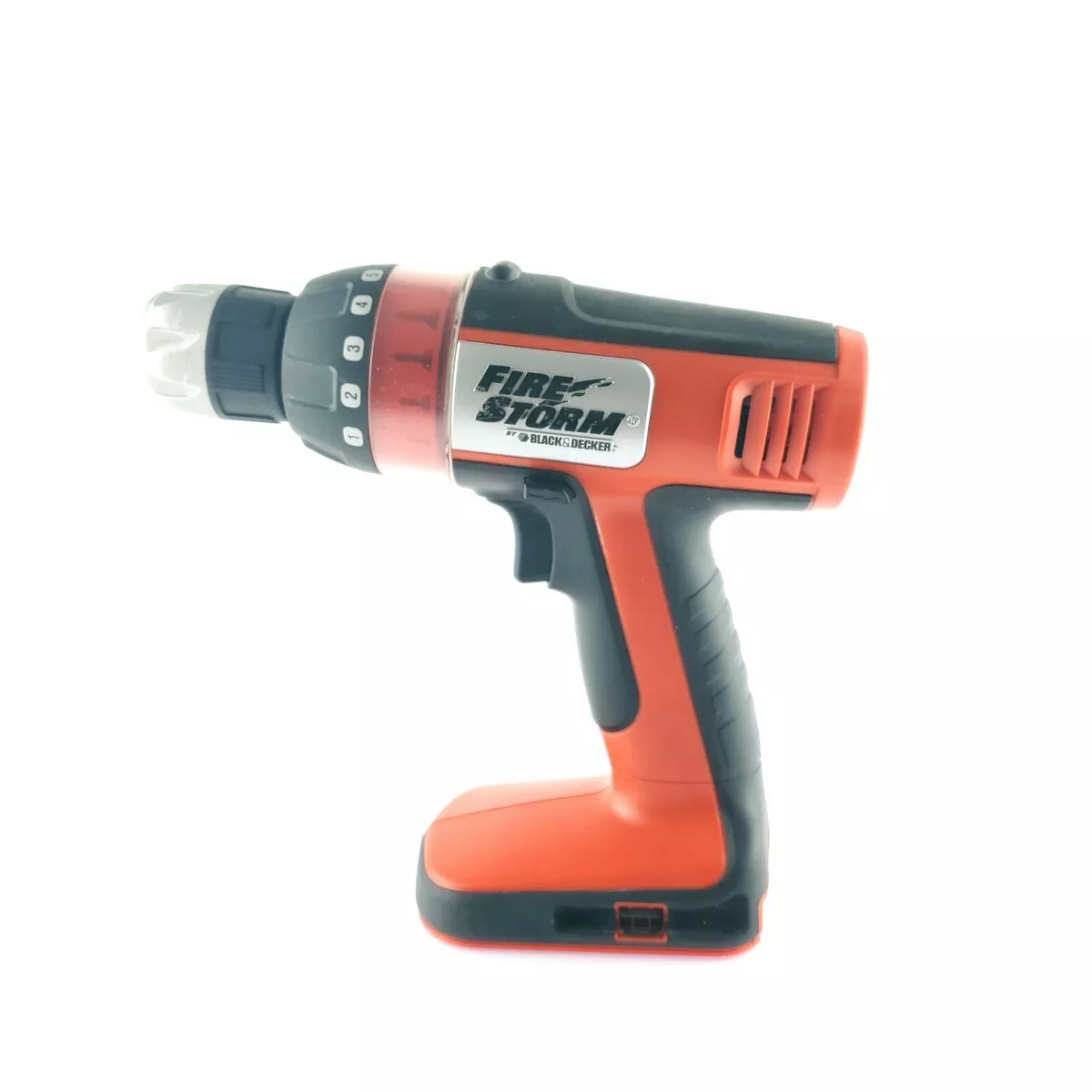 Black And Decker Fire Storm Drill Tool Only 3/8'Chuck Orange FS14PS USA  Seller