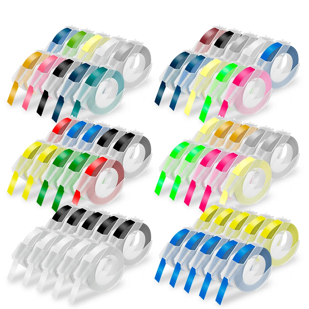 Dymo 3D 9mm Embossing Tape Dymo Junior Omega Embosser Xpress 12965