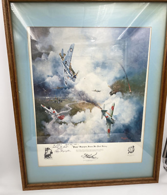 VNTG, Scores His First Victory, Pappy Boyington, Signed , 1979, Ba Ba Blacksheep