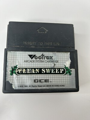 Clean Sweep (Vectrex, 1982) Vintage Video Game