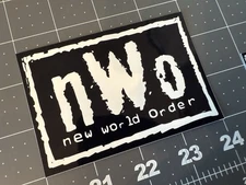 NWO Logo 2 Sticker Lot WCW WWE