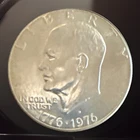 Photo of a 1976-D Eisenhower Dollar from an eBay listing that sold on Jul 20, 2026
