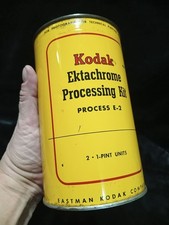 Vintage NOS KODAK Ektachrome Film Processing Kit E-2  2 X 1pt. 