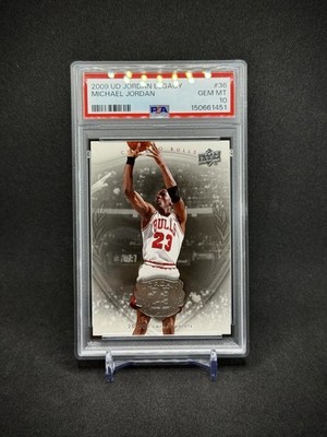 Michael Jordan 2009 Upper Deck Legacy #36 PSA 10 Gem Mint Chicago Bulls