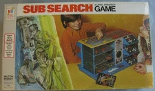 Sub Search game 100% complete, nice condition;  1973 Milton Bradley 3 levels