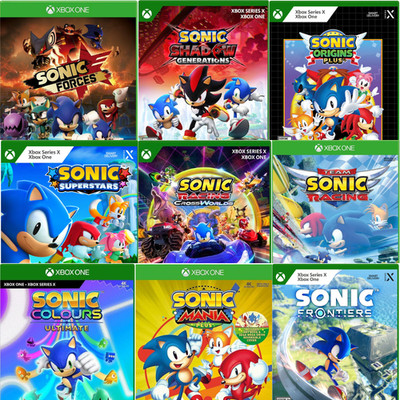Sonic The Hedgehog Xbox One Familienspaß Kinder Teen Retro Spiele - Wählen Sie Ihr Spiel
