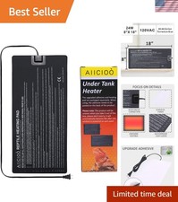 Upgraded Reptile Heating Mat 8x18  Perfect for Snakes, Lizards  Amphibians