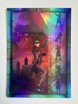 Star Wars Attack of the Clones - Prismatic Foil #4 Zam Wesell [Topps 2002]