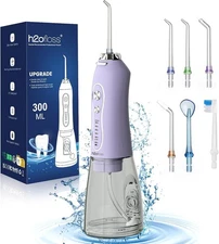 5 Modes Water Flosser 300ml Cordless Oral Irrigator Dental Floss Teeth Cleaner