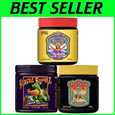 High-Octane Nutrient Trio for Hydroponics: Enhance Your Plant's Bloom - 3 Pack